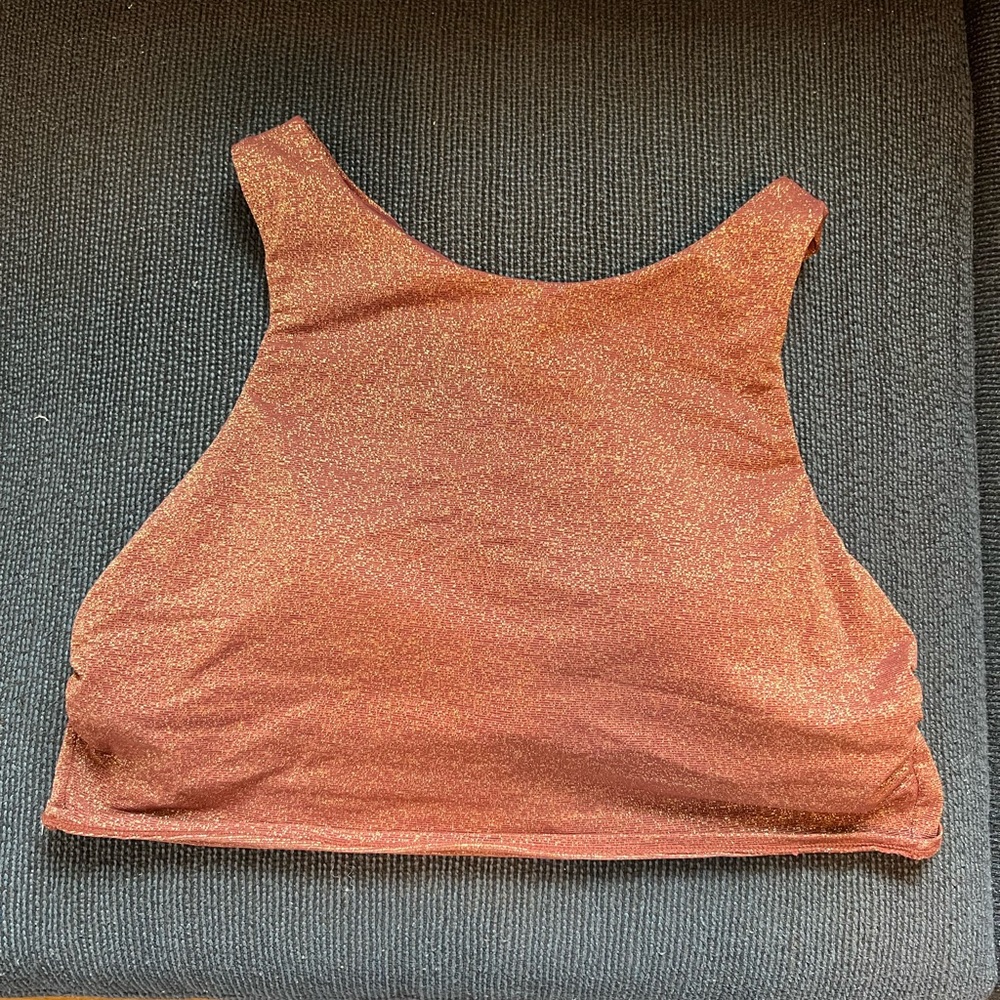 Xhilaration Burnt Orange Sports Bra Size XL